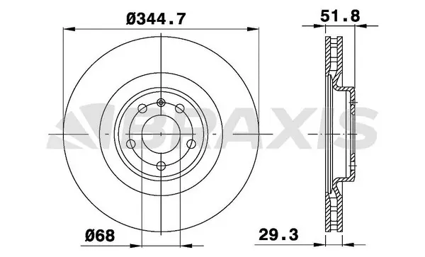 Brake Disc (AD1008)