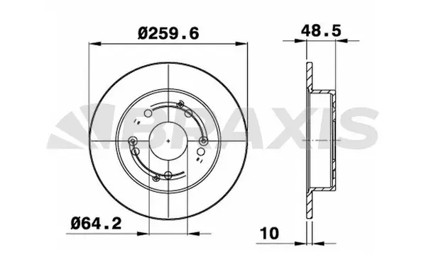 Brake Disc (AE0448)