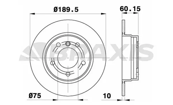 Brake Disc (AE0146)