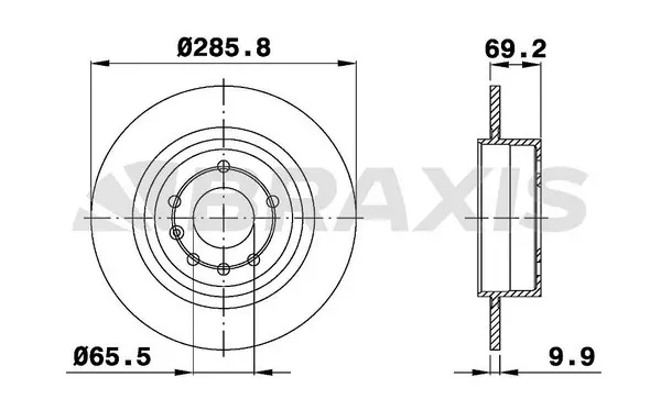 Brake Disc (AE0583)