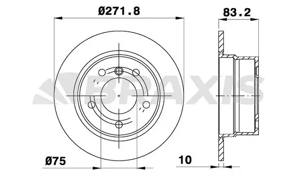 Brake Disc (AD0990)