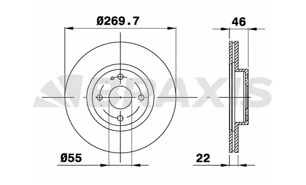 Brake Disc (AE0461)