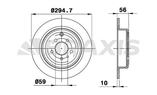 Brake Disc (AE0413)