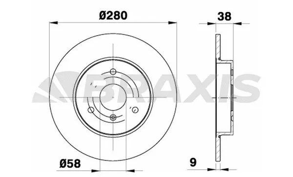 Brake Disc (AE0058)