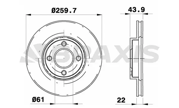 Brake Disc (AE0229)