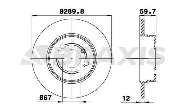 Brake Disc (AE0518)