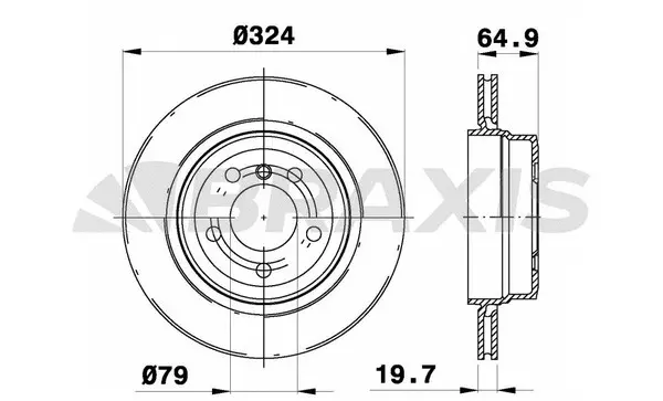 Brake Disc (AE0695)