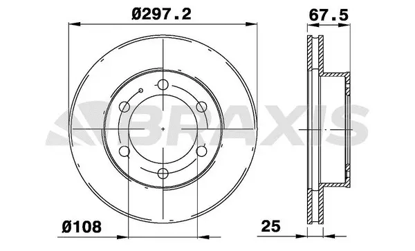 Brake Disc (AE0342)