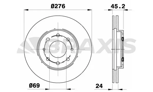 Brake Disc (AE0604)