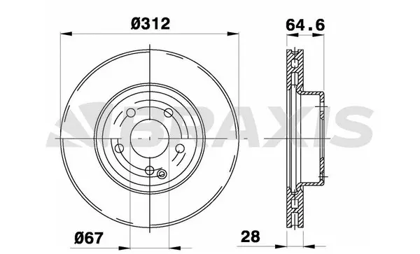 Brake Disc (AD0331)