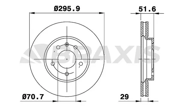 Brake Disc (AE0266)