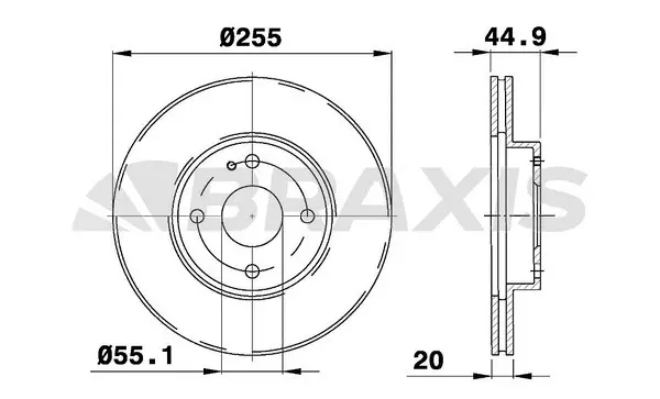 Brake Disc (AE0378)