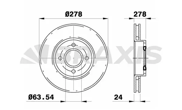 Brake Disc (AE0490)