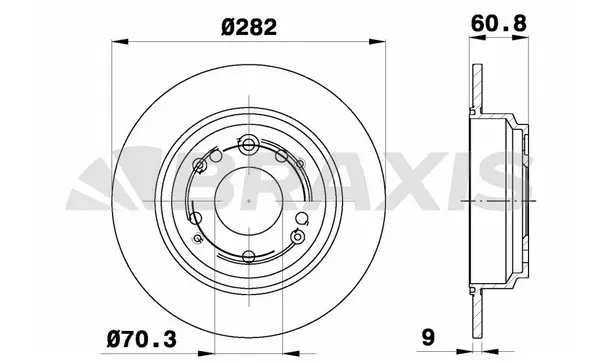 Brake Disc (AE0005)