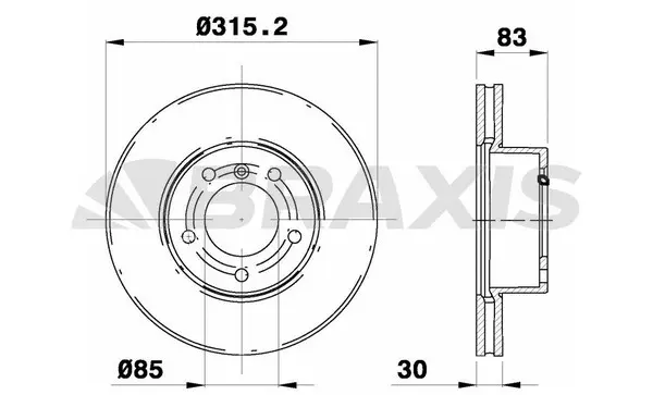 Brake Disc (AD1081)