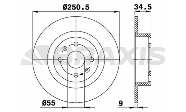 Brake Disc (AE0472)