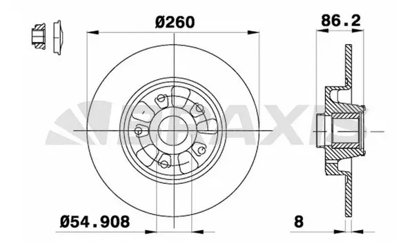Brake Disc (AD0244)