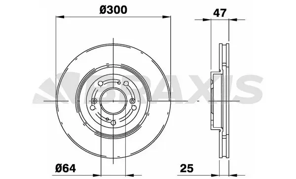 Brake Disc (AE0557)