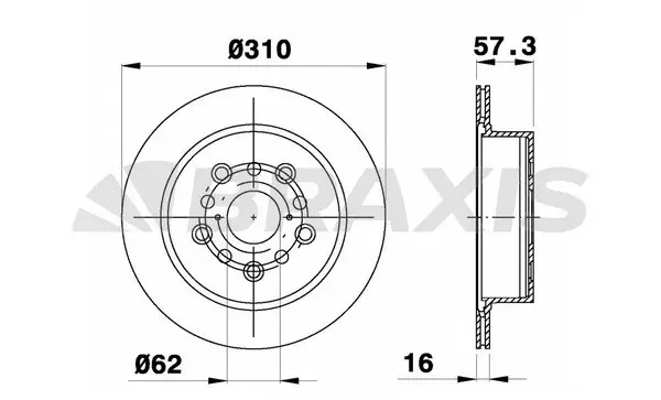 Brake Disc (AE0759)