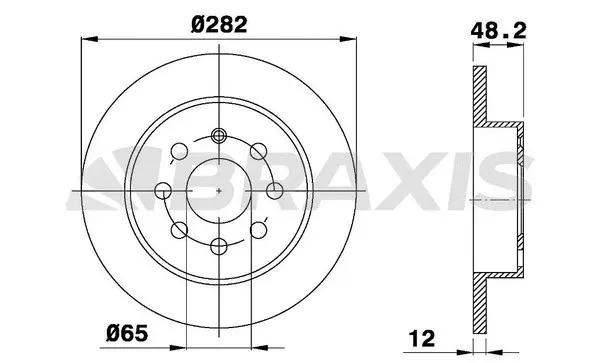 Brake Disc (AE0050)