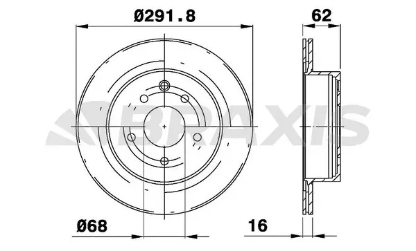 Brake Disc (AE0127)