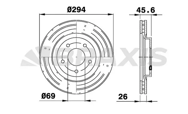 Brake Disc (AE0776)