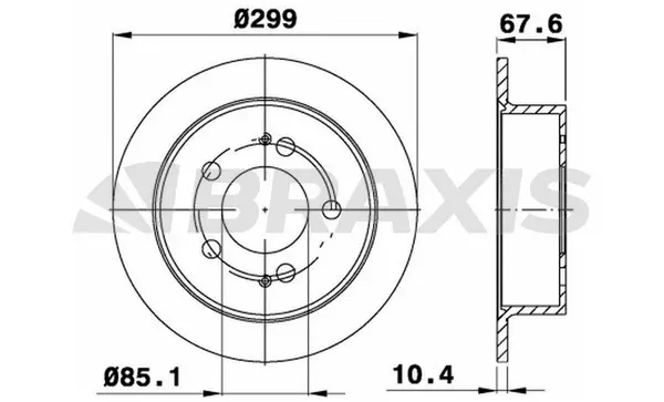 Brake Disc (AE0631)