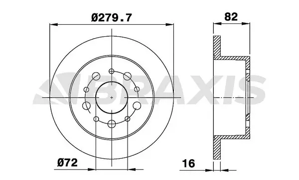 Brake Disc (AD0405)