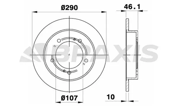 Brake Disc (AE0118)