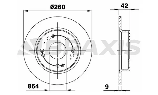 Brake Disc (AE0227)