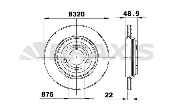 Brake Disc (AE0338)