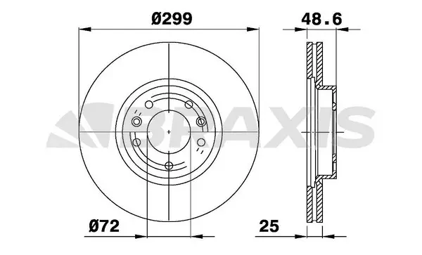 Brake Disc (AE0322)