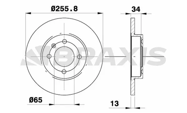 Brake Disc (AE0060)