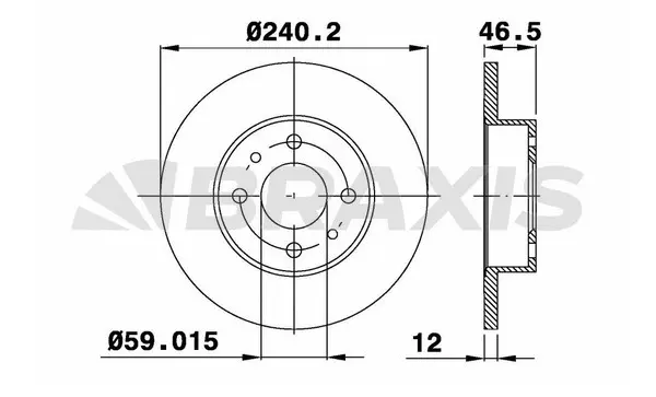Brake Disc (AE0091)