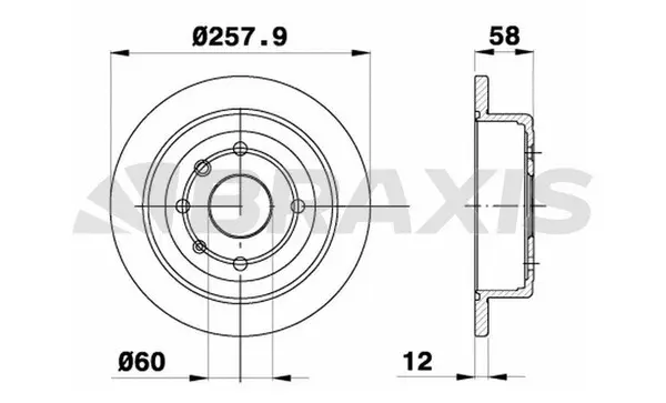 Brake Disc (AE0745)
