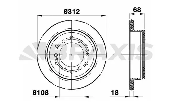 Brake Disc (AE0765)