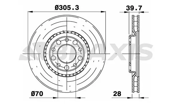 Brake Disc (AE0220)