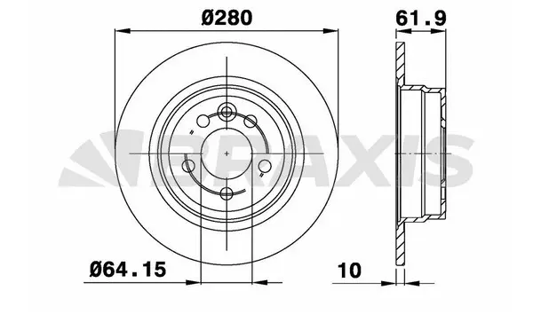 Brake Disc (AE0402)