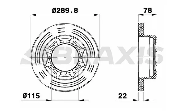 Brake Disc (AD1062)