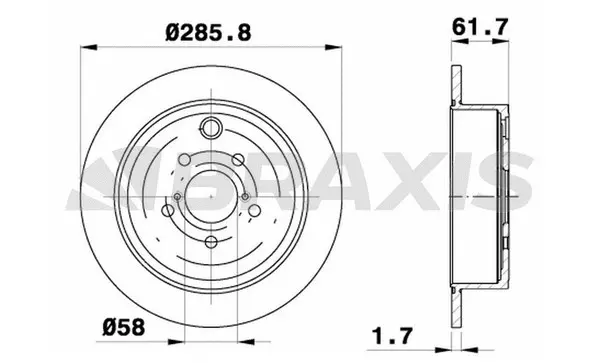Brake Disc (AE0512)