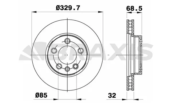 Brake Disc (AD1007)
