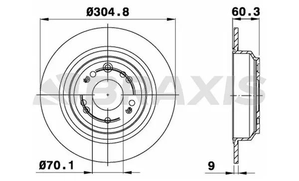 Brake Disc (AE0630)
