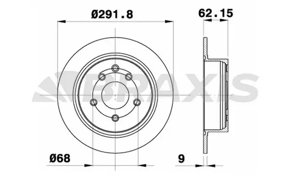 Brake Disc (AE0131)