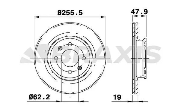 Brake Disc (AE0228)
