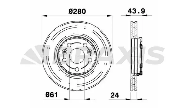 Brake Disc (AE0182)
