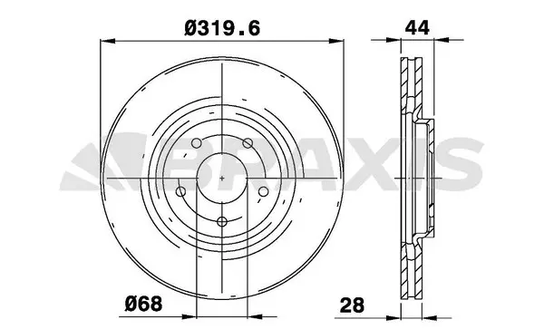 Brake Disc (AE0276)