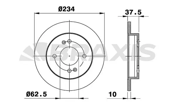Brake Disc (AE0126)