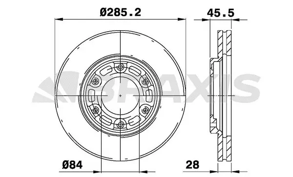 Brake Disc (AE0358)