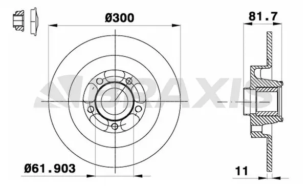 Brake Disc (AD0388)