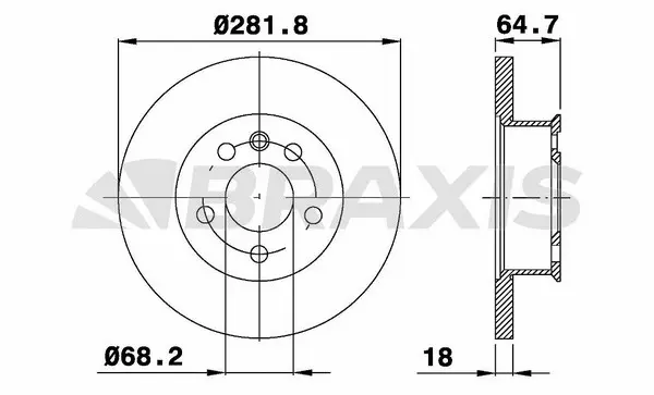 Brake Disc (AE0313)